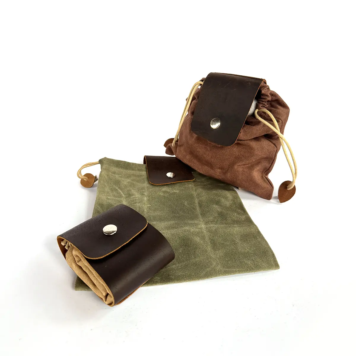Waxed Foraging Pouch